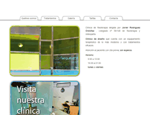 Tablet Screenshot of fisioguevara.com